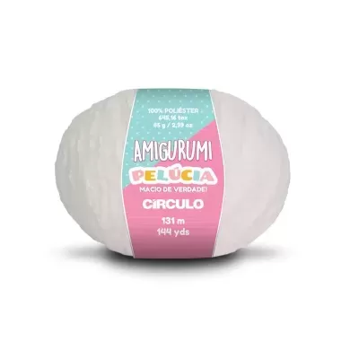Amigurumi Pelúcia  - 8001 Branco
