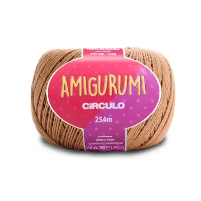 Amigurumi 7625 Castanha