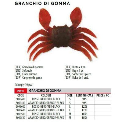 Amostra Lineaeffe Caranguejo