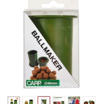 Maquina manual Bait Ball para fazer bolas de engodo 40mm