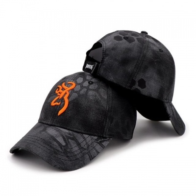 Bonés Cap Browning  Preto, Camo, Laranja