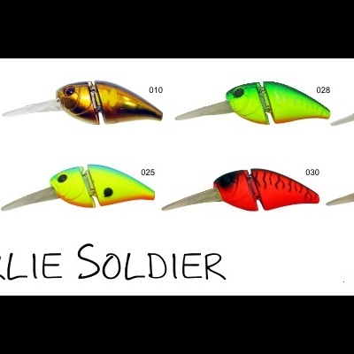 Amostra Awa-Shima Crank Charlie Soldier 7cm