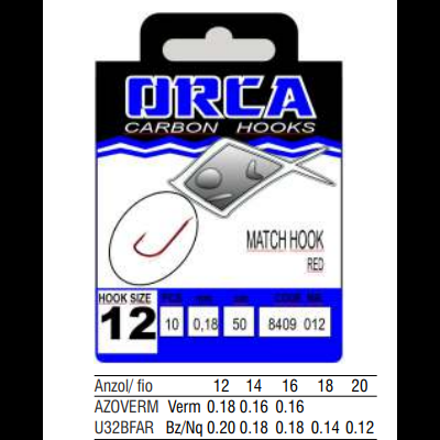Anzóis Empatados Orca Match Hook