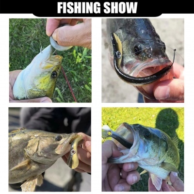 Amostra vinil Hengjia Bionica  wobbler  10 cm.