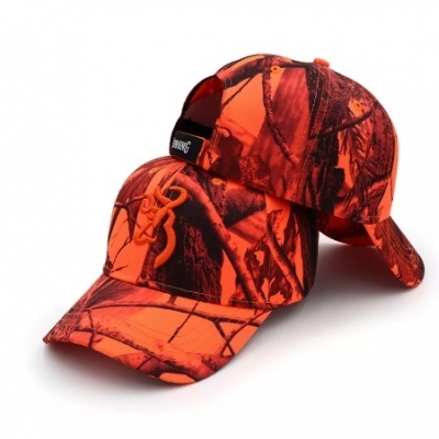 Bonés Cap Browning  Preto, Camo, Laranja