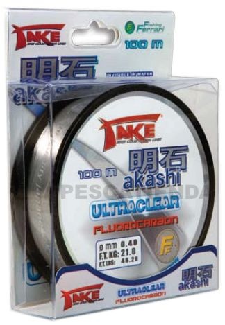 Linha Fishing Ferrari Akashi Fluocarbon Ultraclear