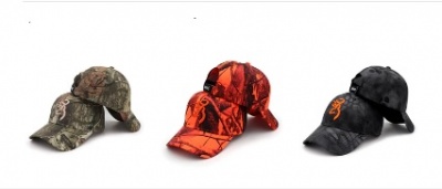 Bonés Cap Browning  Preto, Camo, Laranja