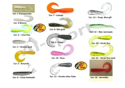 Amostra minhoca  Bass Pro Shops  Grub