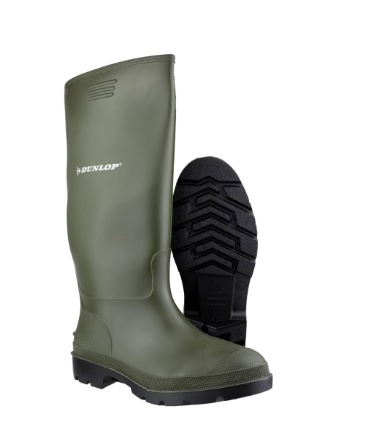 Bota de Borracha Dunlop Verde