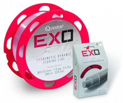 Fio Linha Pesca Quantum® ExoFil Quântico transparente 300mts.