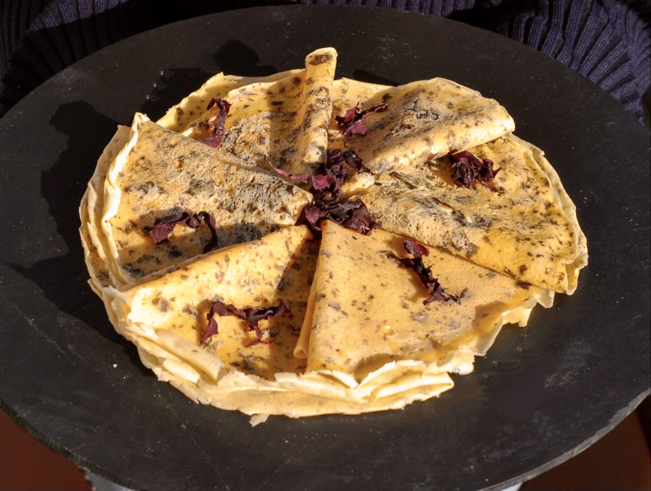 Crepes de Alga “Botelho-comprido” - pela nutricionista Carolina Alves Crepes de Alga “Botelho-comprido” - pela nutricionista Carolina Alves