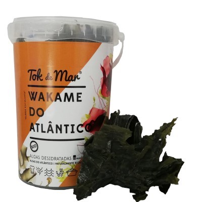 Wakame-do-atlântico desidratada, 100g