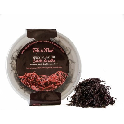 Cabelo-de-velha ou Ogonori fresca salgada, 100g -  (para informações sobre o envio de produtos frescos, contactar comercial@algaplus.pt)