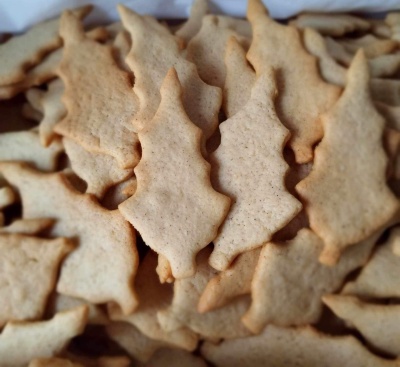 Bolachas de gengibre e canela