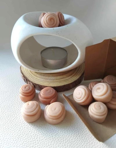 Kit Difusor + Wax melts "Cinnamon Rolls"