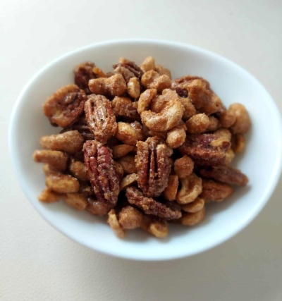 Frutos secos caramelizados premium