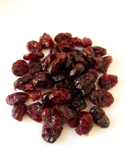 Arandos vermelhos desidratados