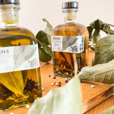 Vinagre de Sidra Louro e 2 Pimentas 250ml