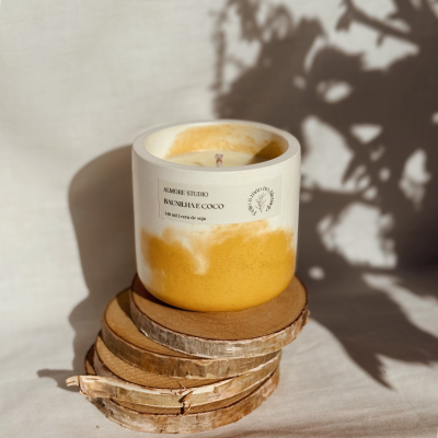 Vela Baunilha e Coco