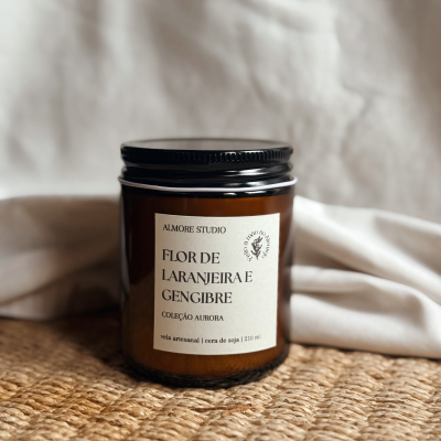 Vela Flor de Laranjeira e Gengibre