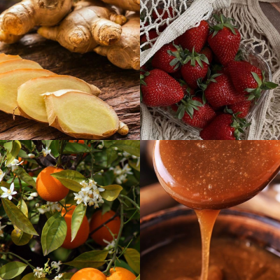 Vela Flor de Laranjeira e Gengibre