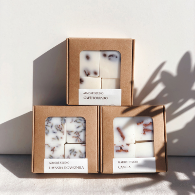 Pastilhas de cera aromáticas