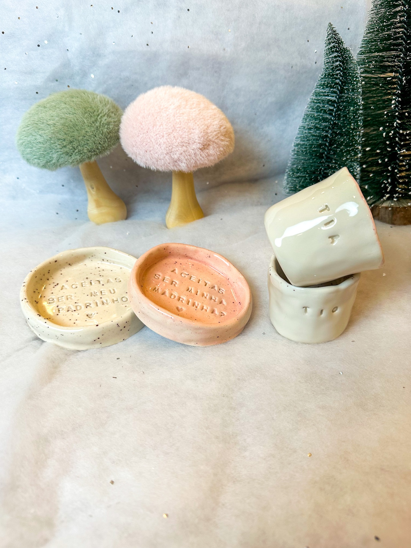 Conjunto Café Nápoles Versão Tios/Madrinhas/Padrinhos (Personalizado e pronto para envio) Conjunto Café Nápoles Versão Tios/Madrinhas/Padrinhos (Personalizado e pronto para envio)