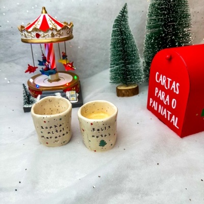 Copo Café Lapónia Versão Natal (Personalizado e pronto para envio) Copo Café Lapónia Versão Natal (Personalizado e pronto para envio)