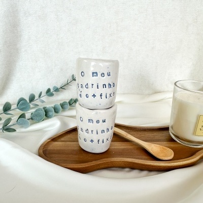 Miami | Copo Azul Café Padrinho Páscoa (Envio Imediato)