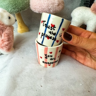 Duo Copos Café Genebra (Personalizado e pronto para envio)