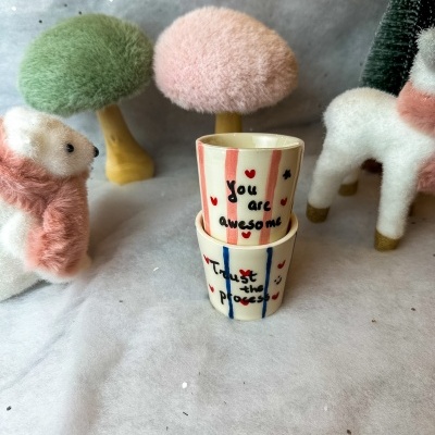 Duo Copos Café Genebra (Personalizado e pronto para envio)