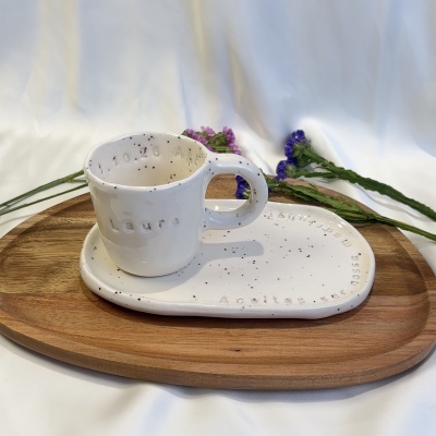 Siena | Copo de Café com Pires