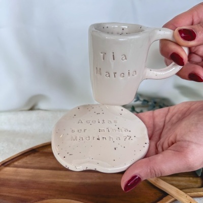 Milão | Copo de Café com Pires