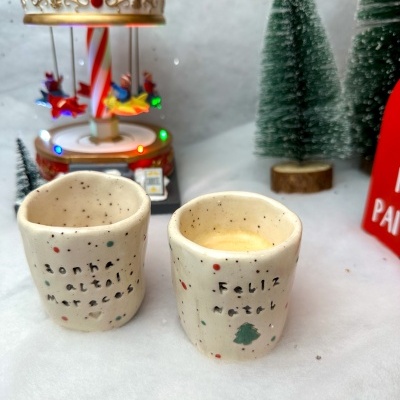 Copo Café Lapónia Versão Natal (Personalizado e pronto para envio) Copo Café Lapónia Versão Natal (Personalizado e pronto para envio)