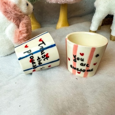 Duo Copos Café Genebra (Personalizado e pronto para envio)