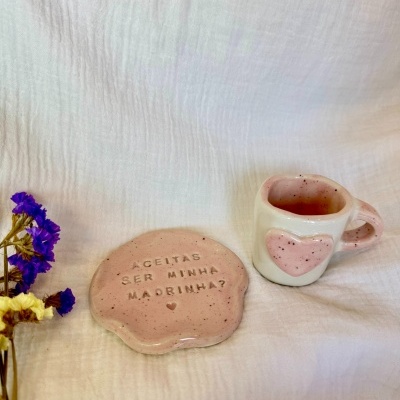 Conjunto Café Siena Madrinha (Personalizado e pronto para envio) Conjunto Café Siena Madrinha (Personalizado e pronto para envio)