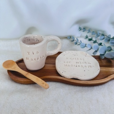 Milão | Copo de Café com Pires