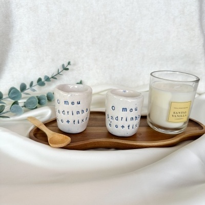 Miami | Copo Azul Café Padrinho Páscoa (Envio Imediato)