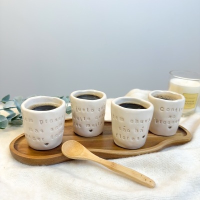 Barcelona | Conjunto de 4 Copos Expresso