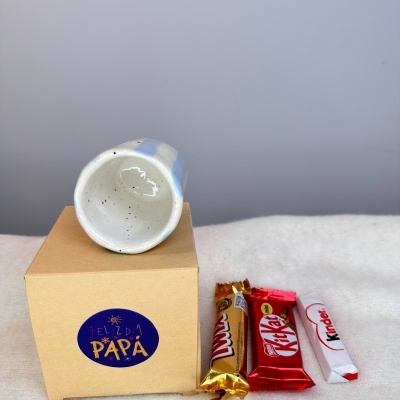 Berlim | Box Edição Pai – Copo de Café + Chocolates (Envio Imediato)