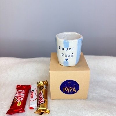 Berlim | Box Edição Pai – Copo de Café + Chocolates (Envio Imediato)