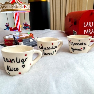 Chávena Café Monaco (Personalização Disponível Pintado à mão)