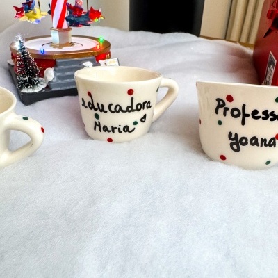 Chávena Café Monaco (Personalização Disponível Pintado à mão)