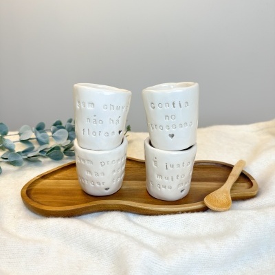 Barcelona | Conjunto de 4 Copos Expresso