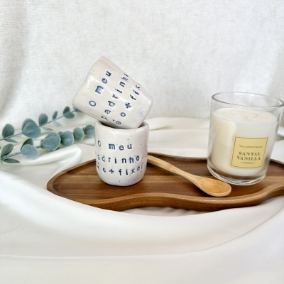 Miami | Copo Azul Café Padrinho Páscoa (Envio Imediato)