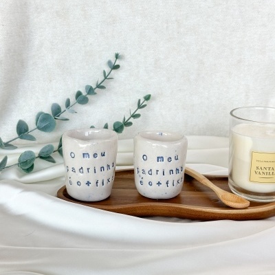 Miami | Copo Azul Café Padrinho Páscoa (Envio Imediato)