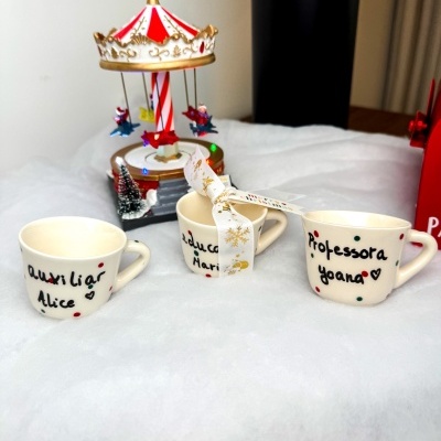 Chávena Café Monaco (Personalização Disponível Pintado à mão)