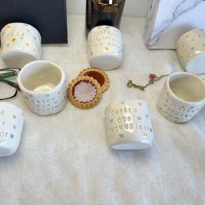 Mykonos | Copo Café Corações