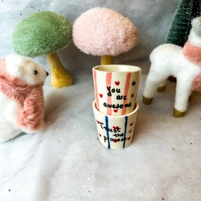 Duo Copos Café Genebra (Personalizado e pronto para envio)