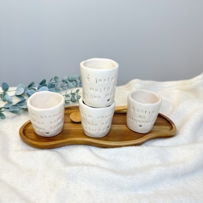 Barcelona | Conjunto de 4 Copos Expresso